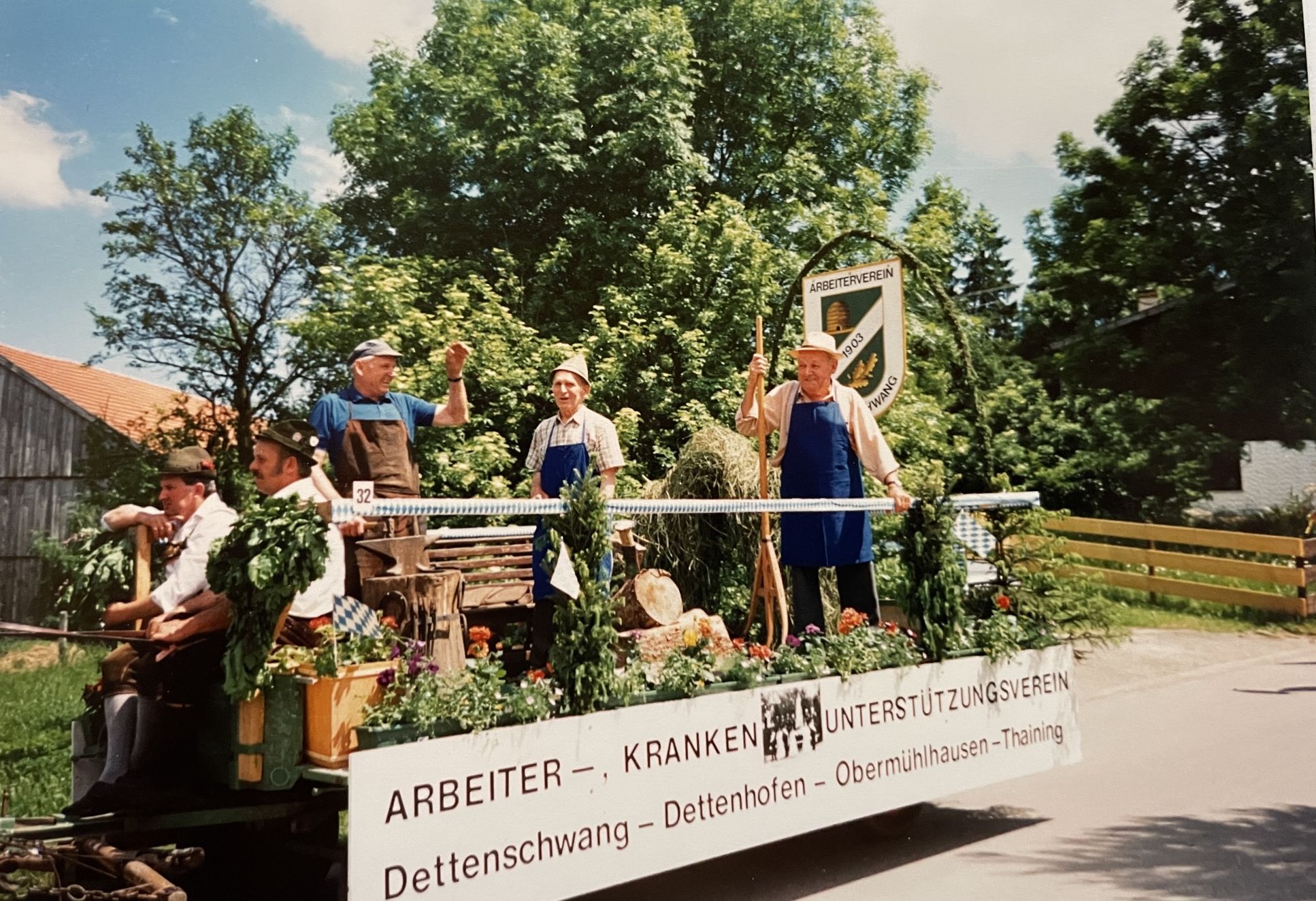 anläßlich Festzug der Schützen am 23.06.1991